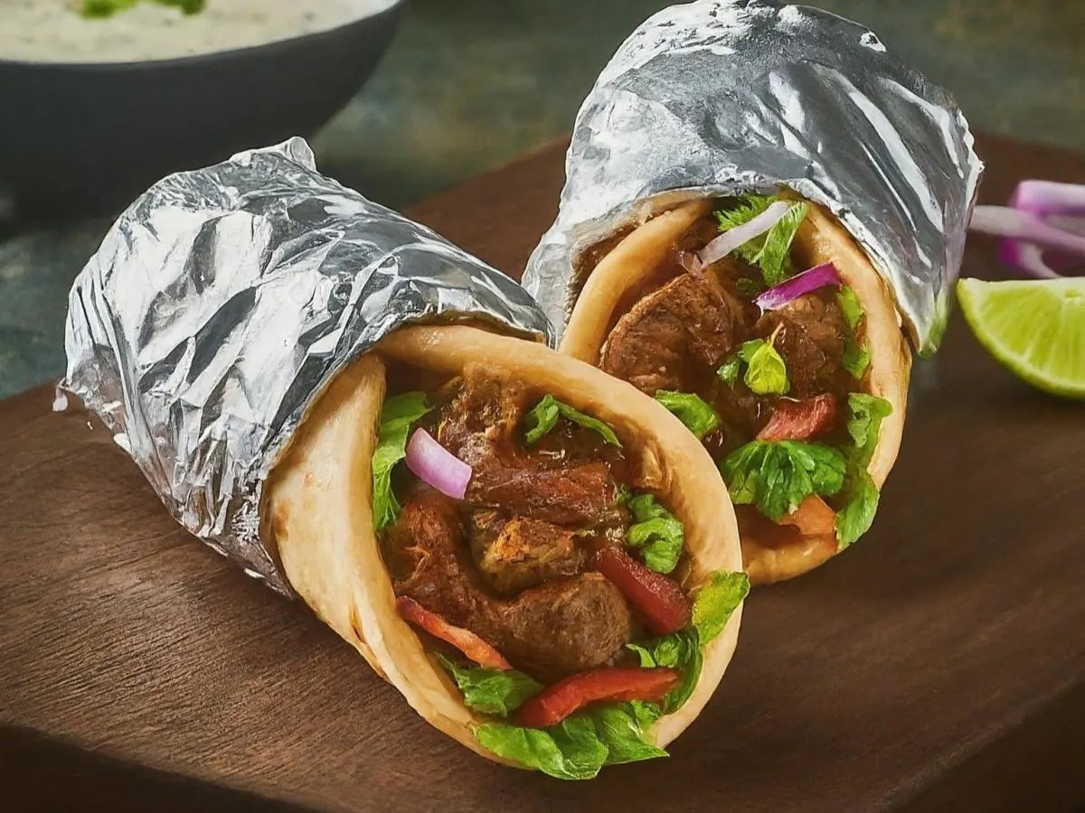 Mutton Masala Roll Boxed Lunch Mutton Masala Roll Boxed Lunch