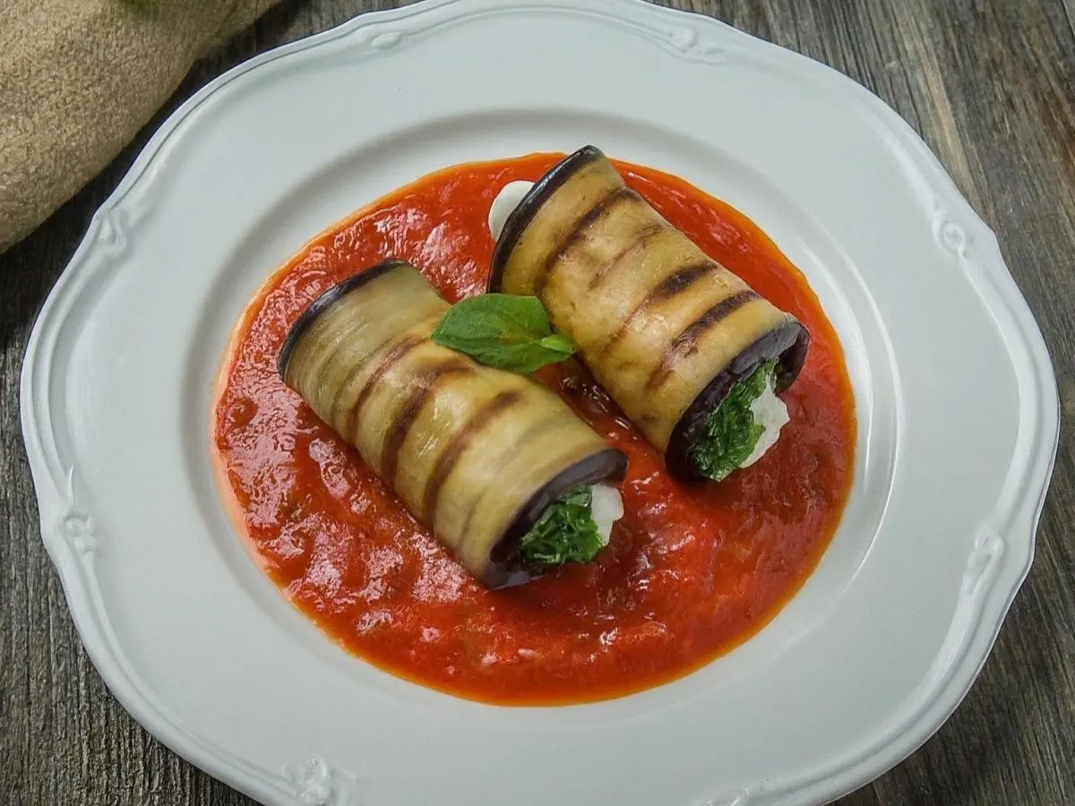 Vegan Eggplant Rollitini Vegan Eggplant Rollitini