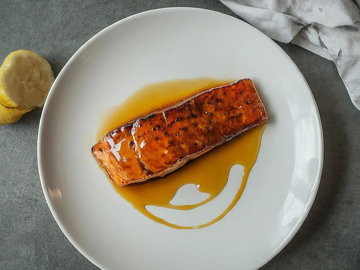 Honey Glazed Salmon Honey Glazed Salmon