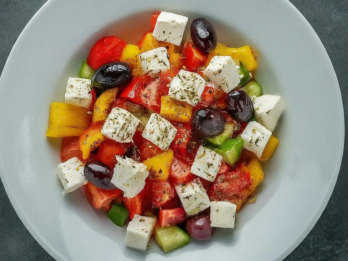 Greek Chopped Vegetables Greek Chopped Vegetables