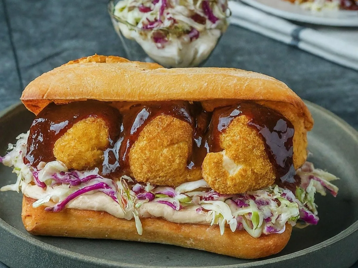 Cauliflower Katsu Sandwich