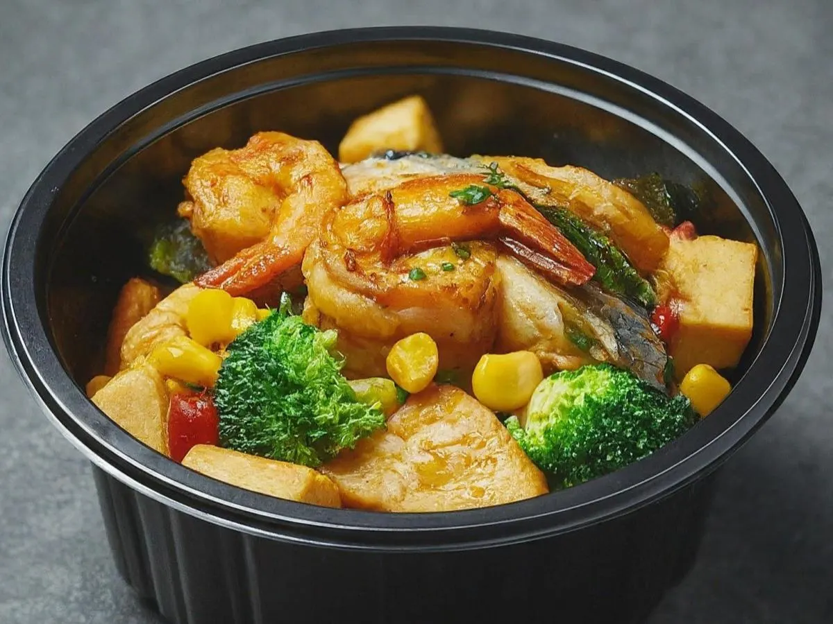 Spicy Seafood Dry Pot