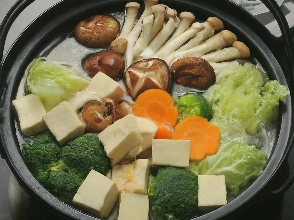 Mushroom Veggie Hotpot