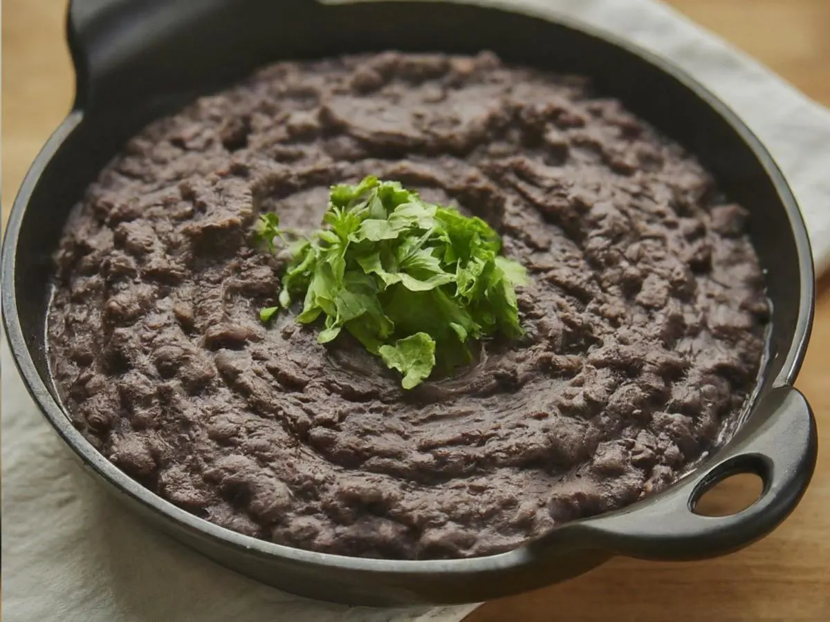 Black Refried Beans Black Refried Beans