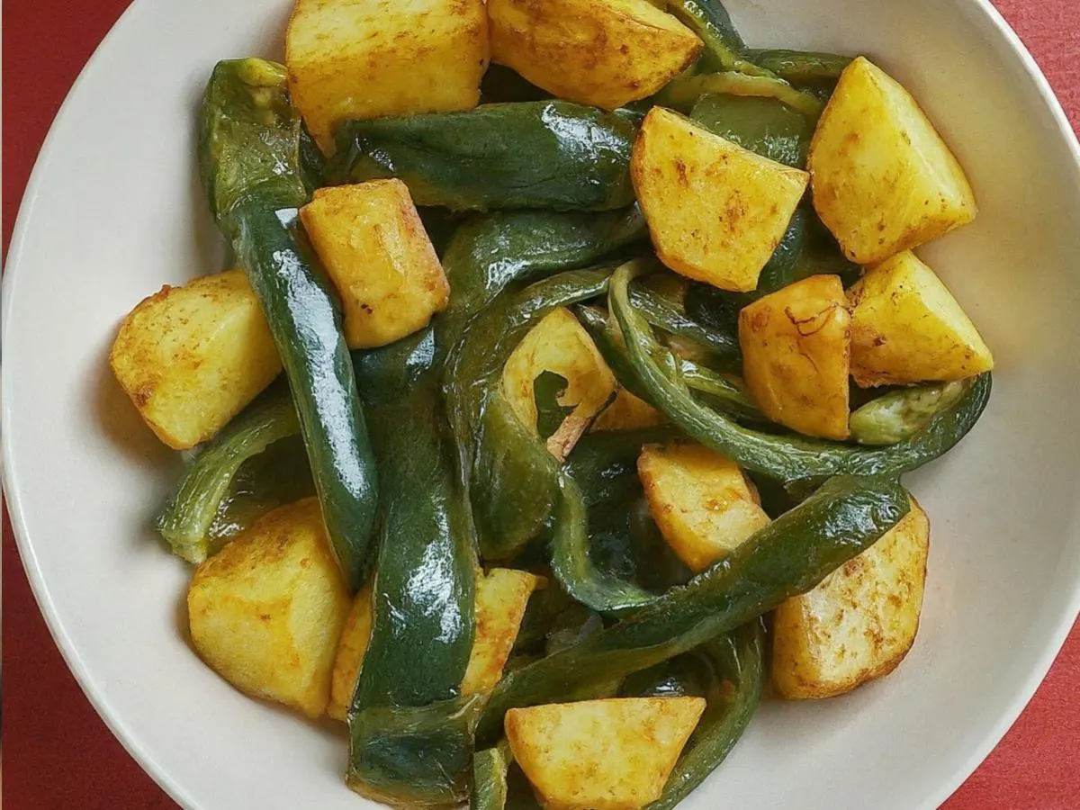 Rajas with Potatoes Rajas with Potatoes