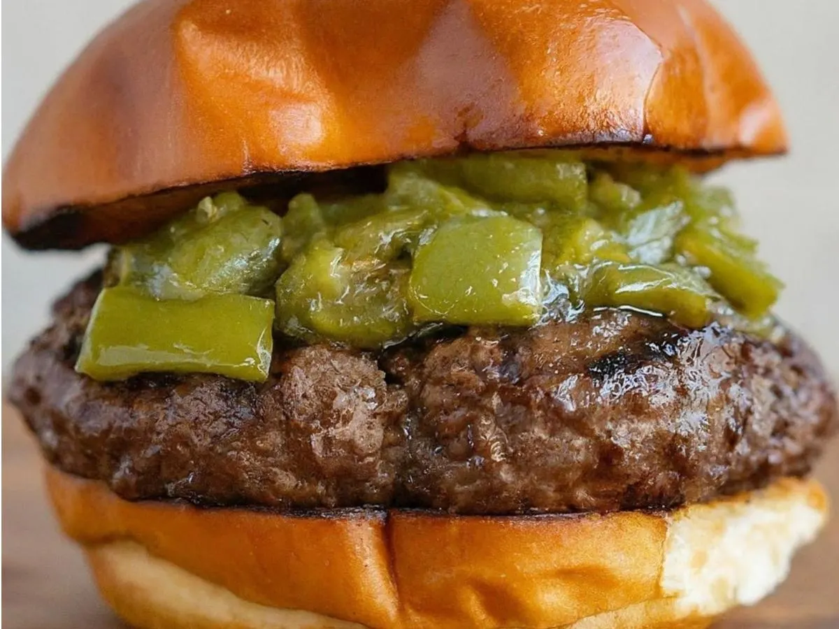 Green Chile Cheeseburger Green Chile Cheeseburger