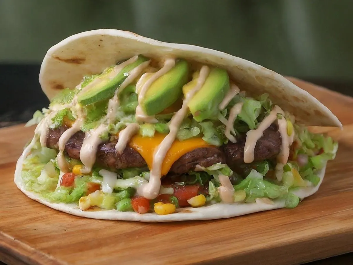 Quesadilla Burger Quesadilla Burger