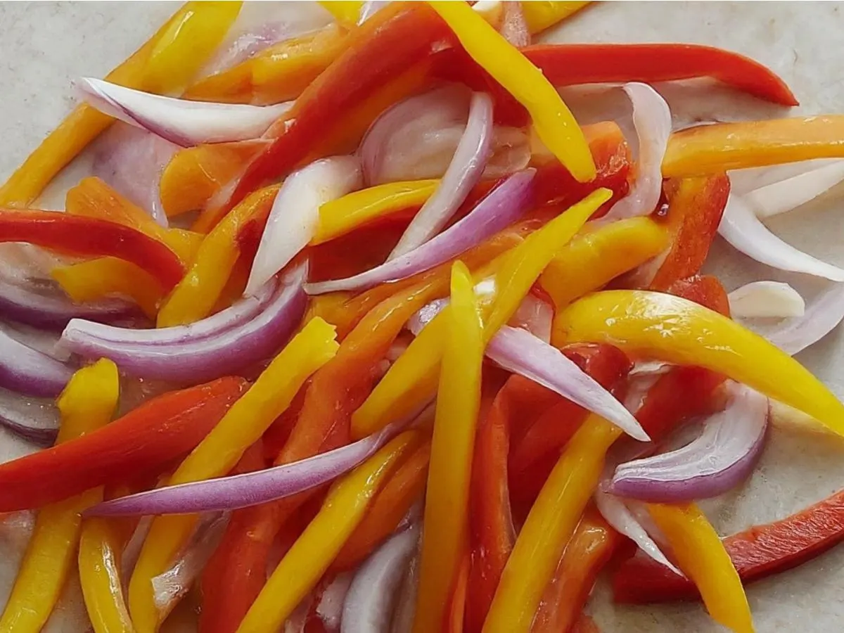 Peppers and Onions Peppers and Onions