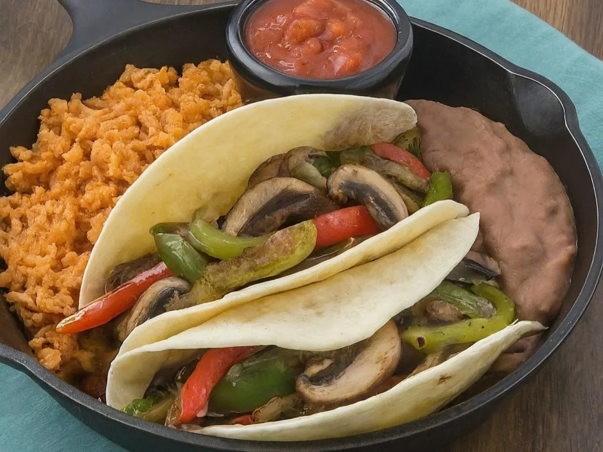 Mushroom Fajitas Taco Box | Flour Mushroom Fajitas Taco Box | Flour