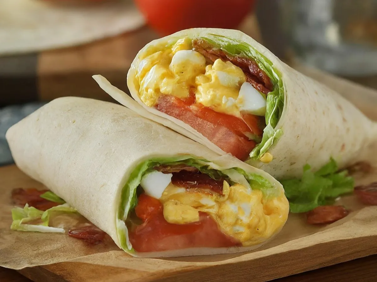 Egg Salad BLT Wrap Egg Salad BLT Wrap