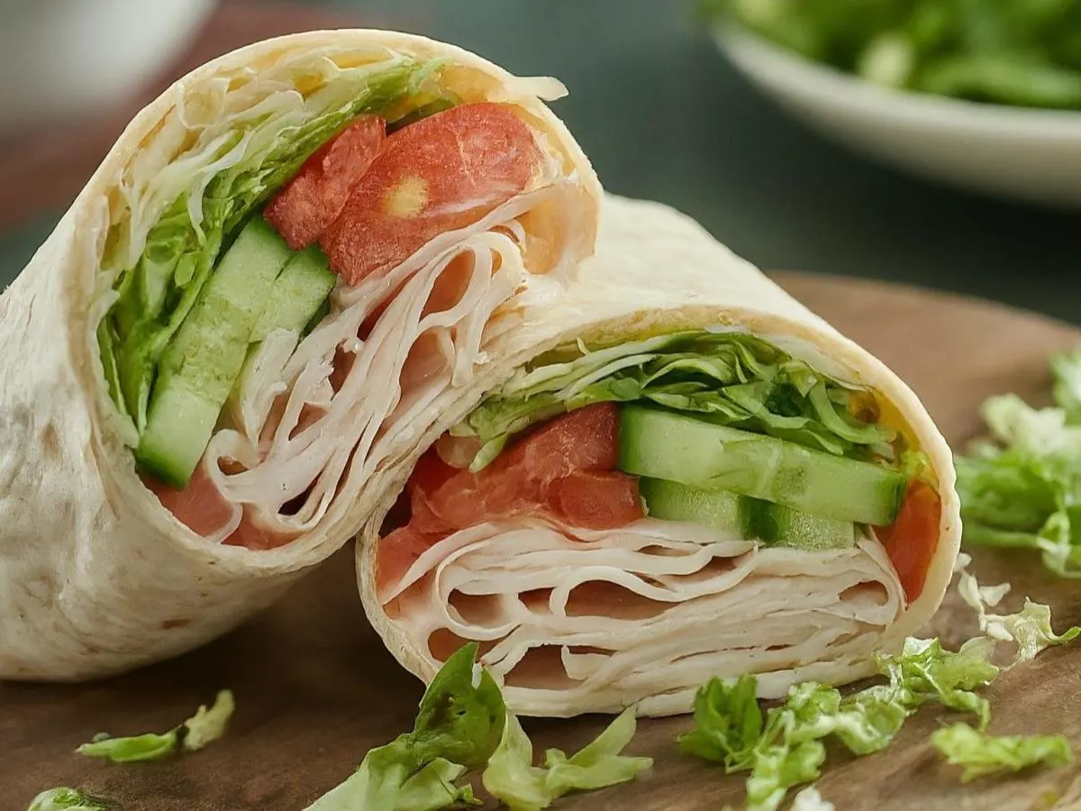Turkey Cucumber Wrap Turkey Cucumber Wrap