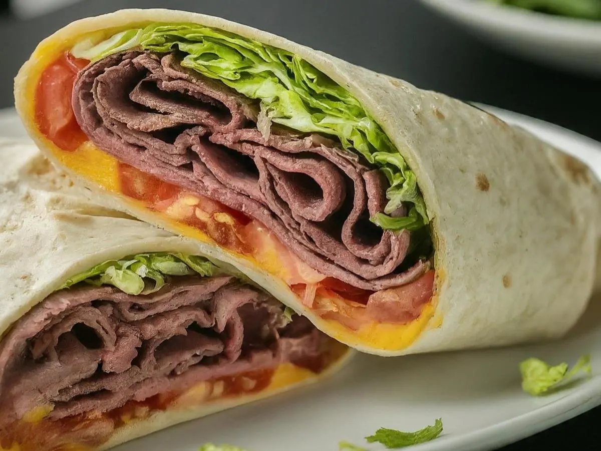 Roast Beef Wrap Roast Beef Wrap