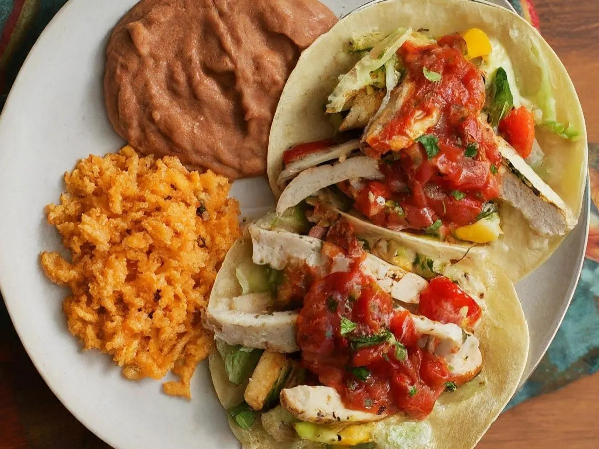 Grilled Chicken Taco Box | Corn Grilled Chicken Taco Box | Corn