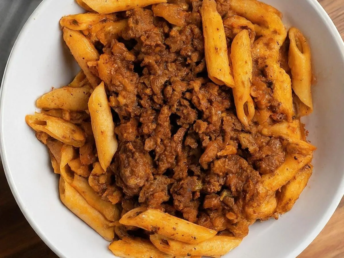 Vegan Meat Penne
