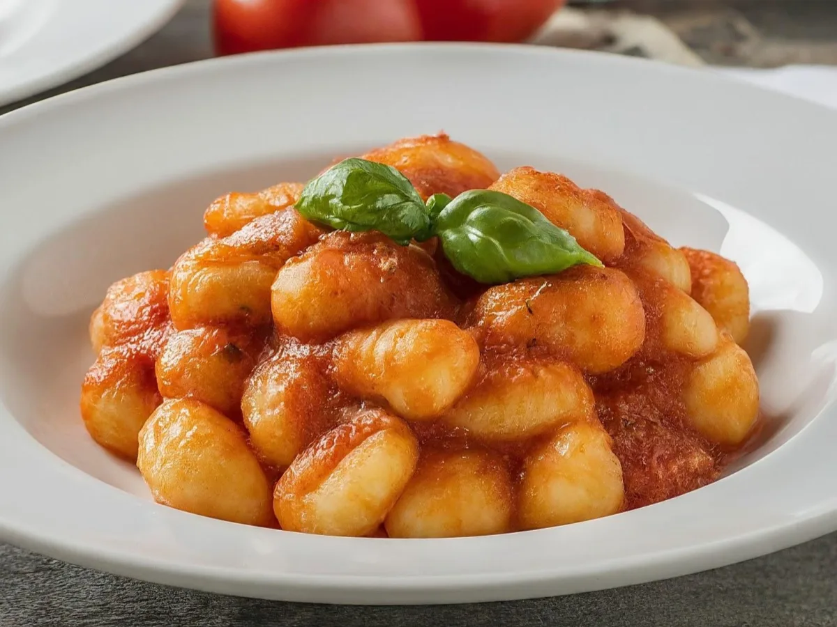 Gnocchi with Tomato Sauce