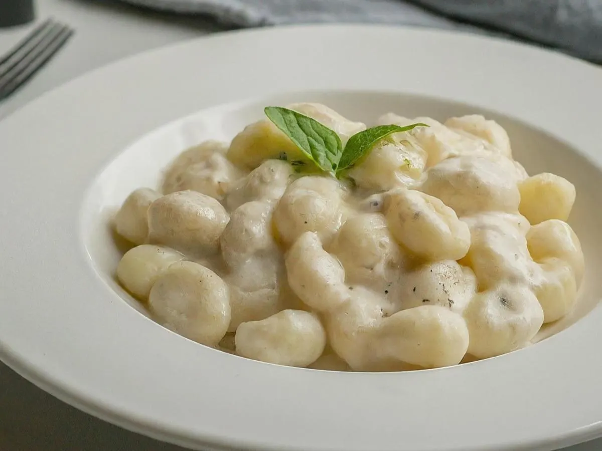 Gnocchi with Alfredo Sauce