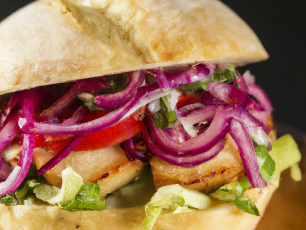 Roast Chicken Torta with Grilled Veggies and Peruvian Beans Box