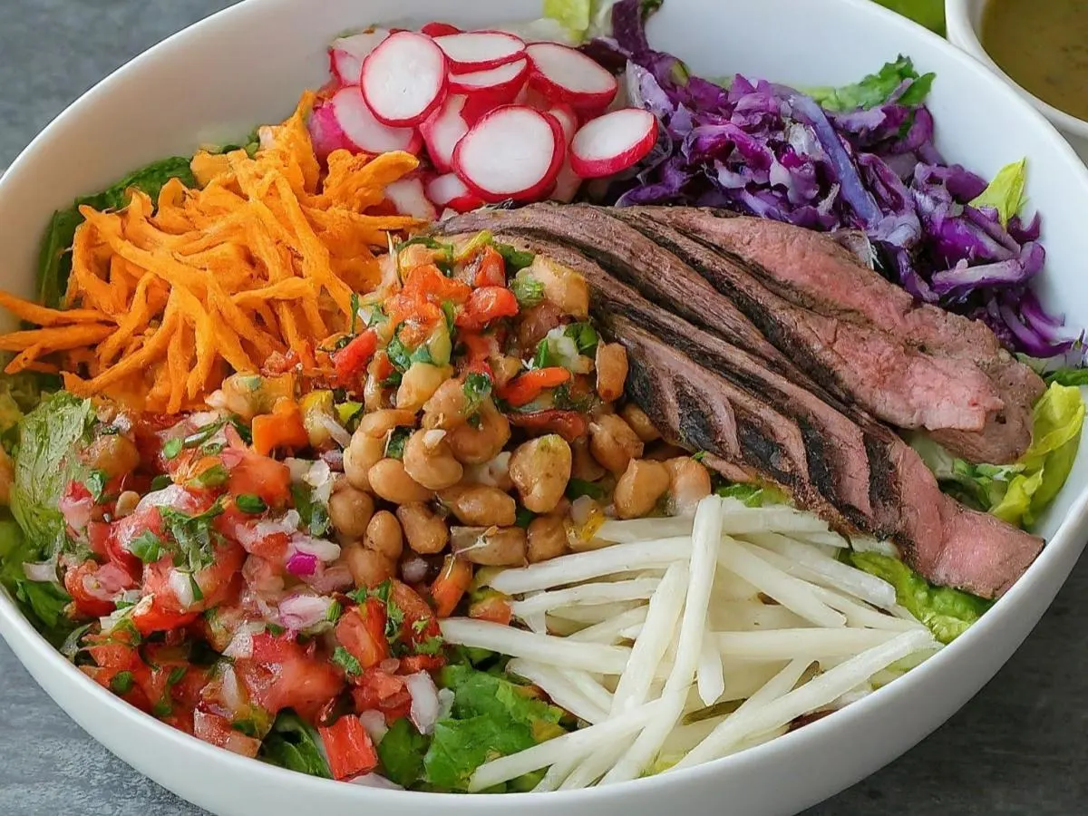 Dairy Free Margarita Steak Salad Box