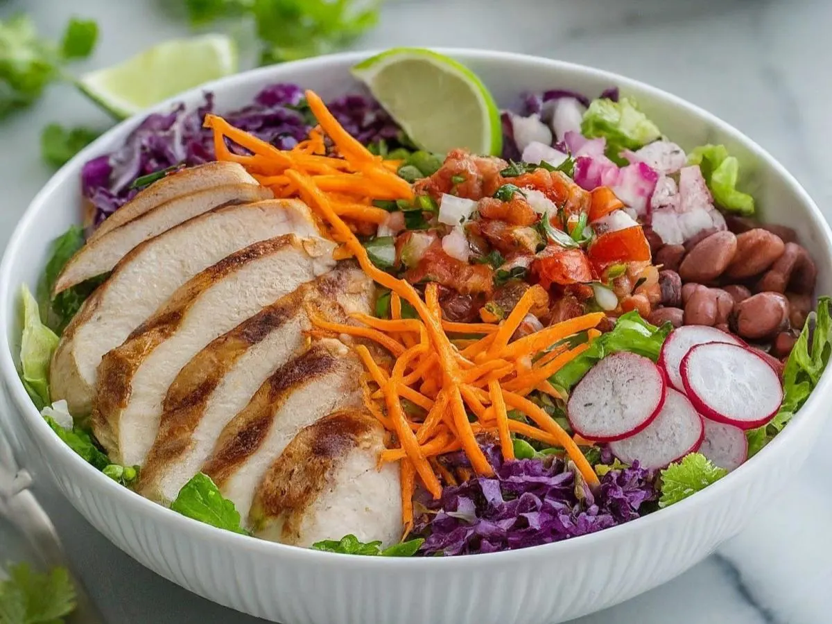 Dairy Free Margarita Latin Chicken Salad Box
