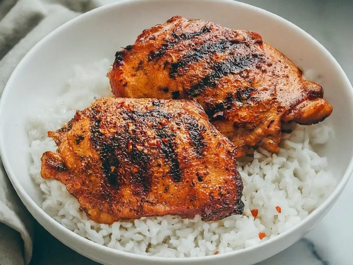 Firecrackin’ Pepper Grilled Chicken Rice Firecrackin’ Pepper Grilled Chicken Rice