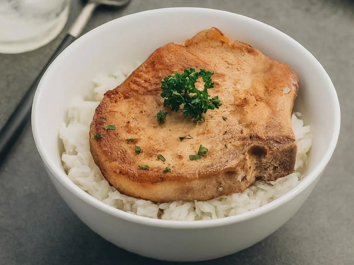 Portuguese Pork Chop Rice Portuguese Pork Chop Rice
