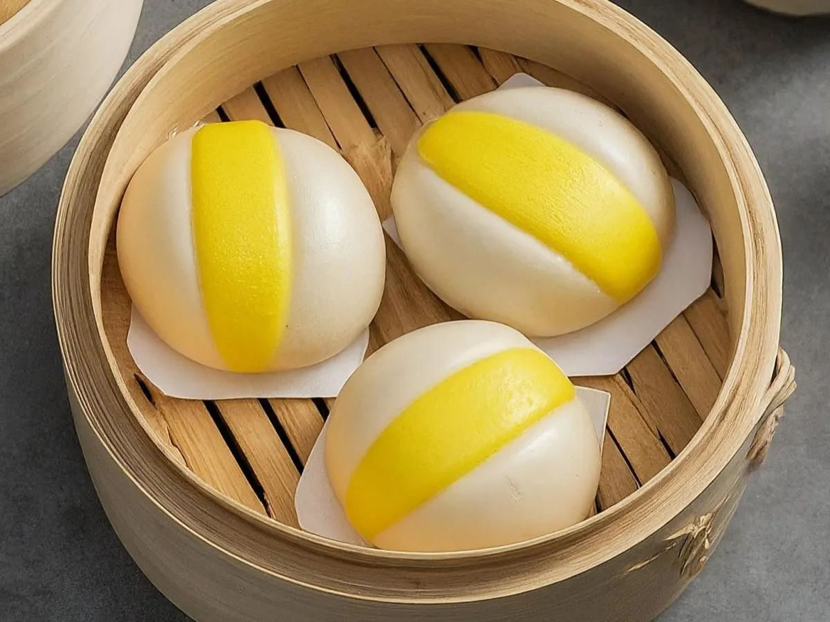 Egg Custard Buns Egg Custard Buns