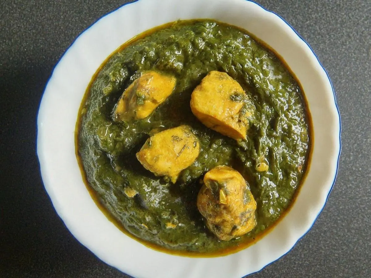 Chicken Palaki Saag
