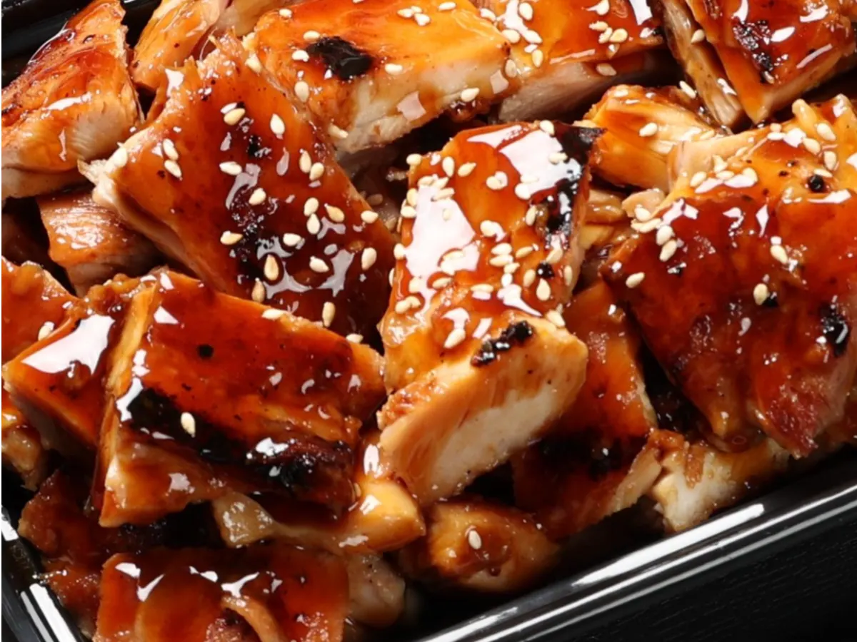 Soy-Glazed Chicken Soy-Glazed Chicken