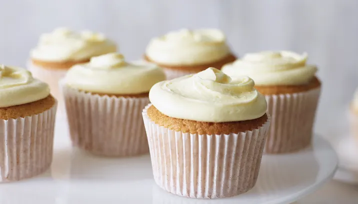 Vegan and Gluten Free Vanilla Cupcake with Vanilla Frosting Vegan and Gluten Free Vanilla Cupcake with Vanilla Frosting