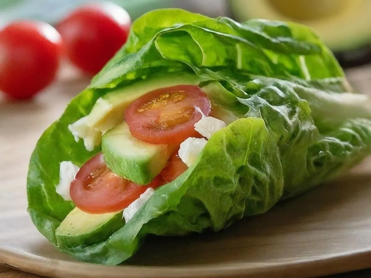 Vegetarian Avocado Lettucewich Vegetarian Avocado Lettucewich