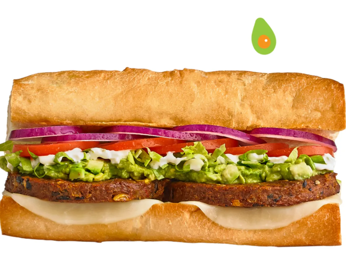 Vegetarian Black Bean Patty Sandwich Vegetarian Black Bean Patty Sandwich