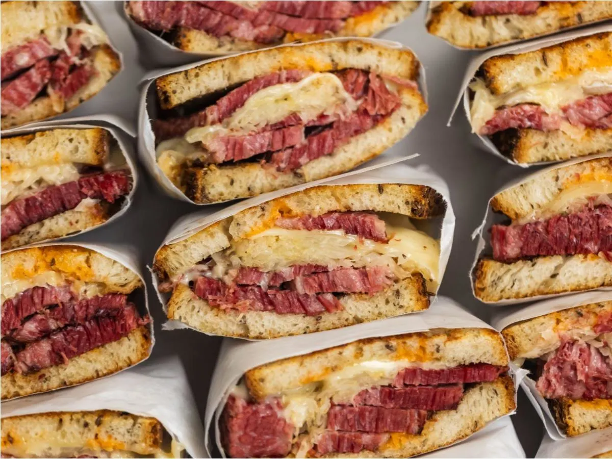 Gluten Free Classic Reuben Platter Gluten Free Classic Reuben Platter