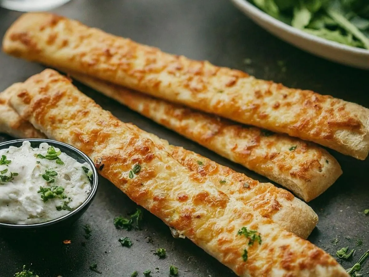 Garlic Cheese Breadsticks Garlic Cheese Breadsticks