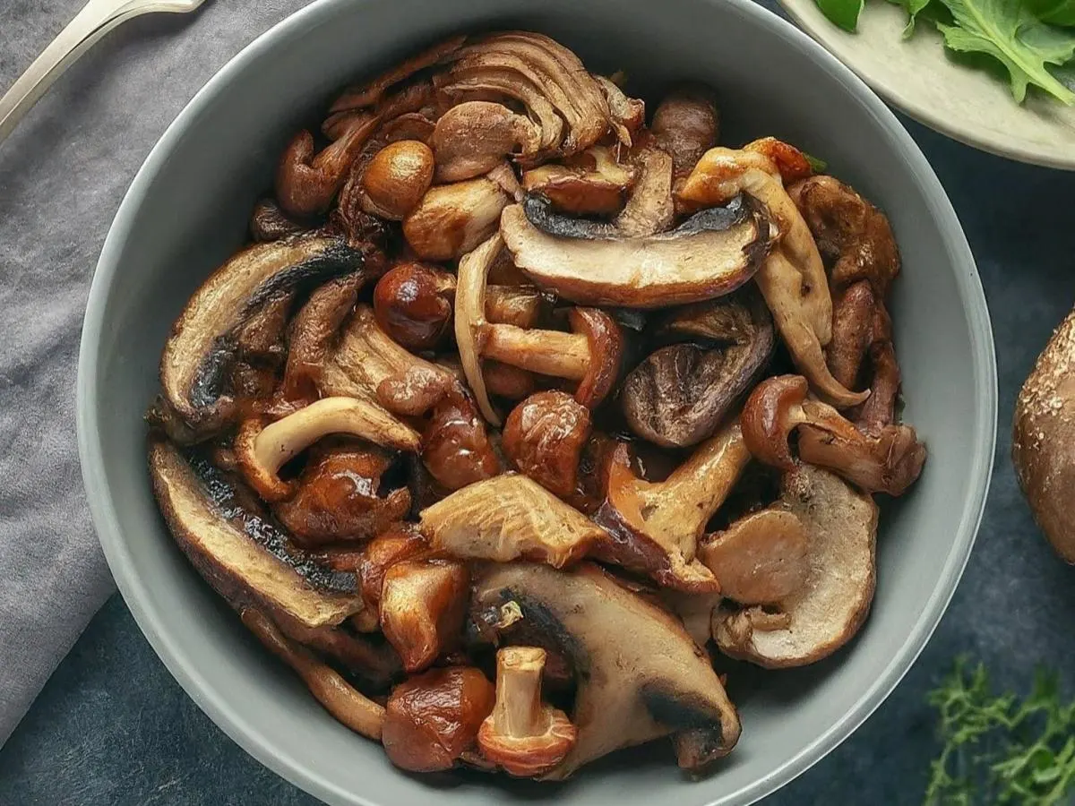 Roasted Wild Mushrooms Roasted Wild Mushrooms