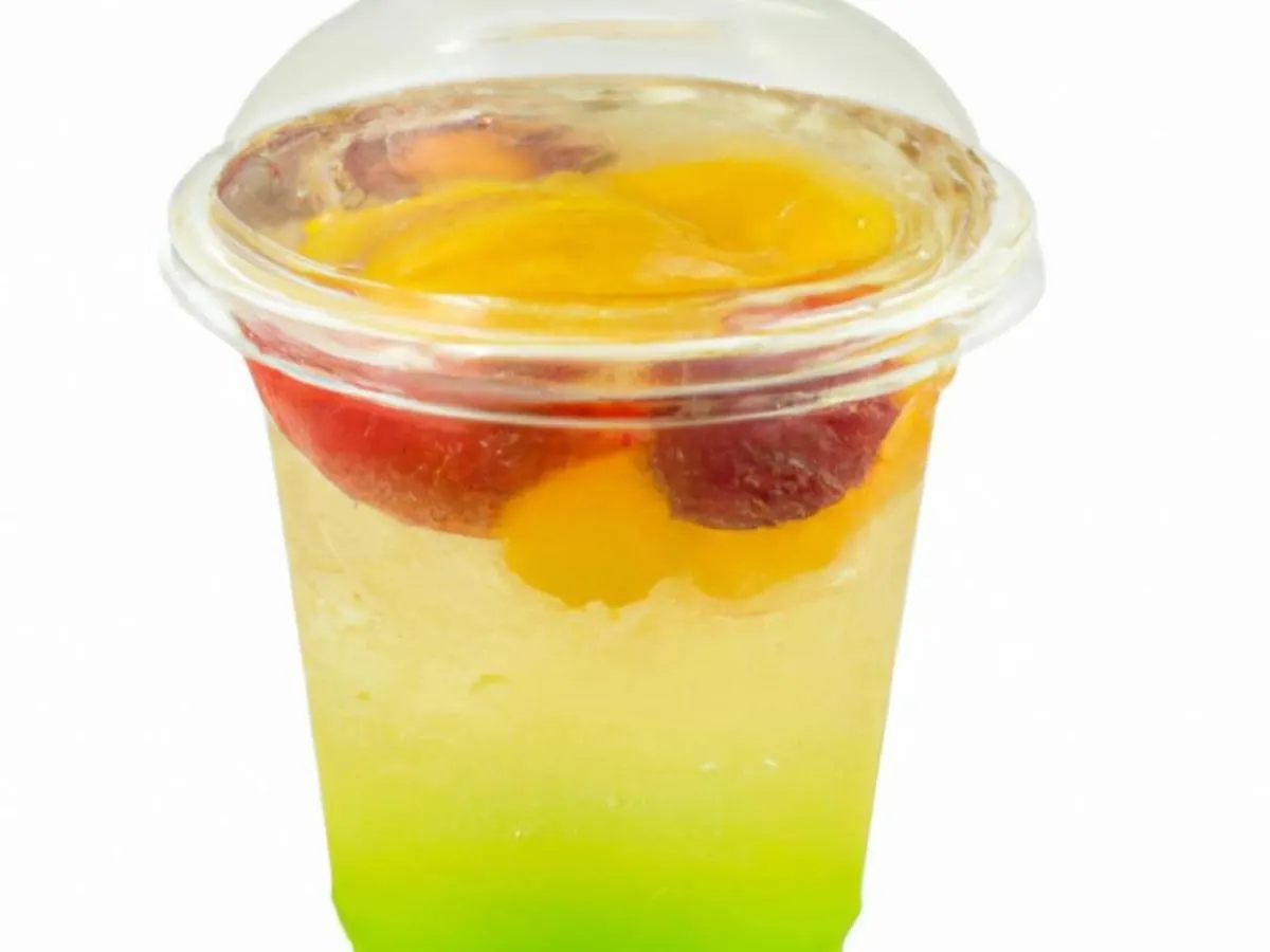 Jasmine Green Lady Bug with Lychee Jelly [Unsweetened]