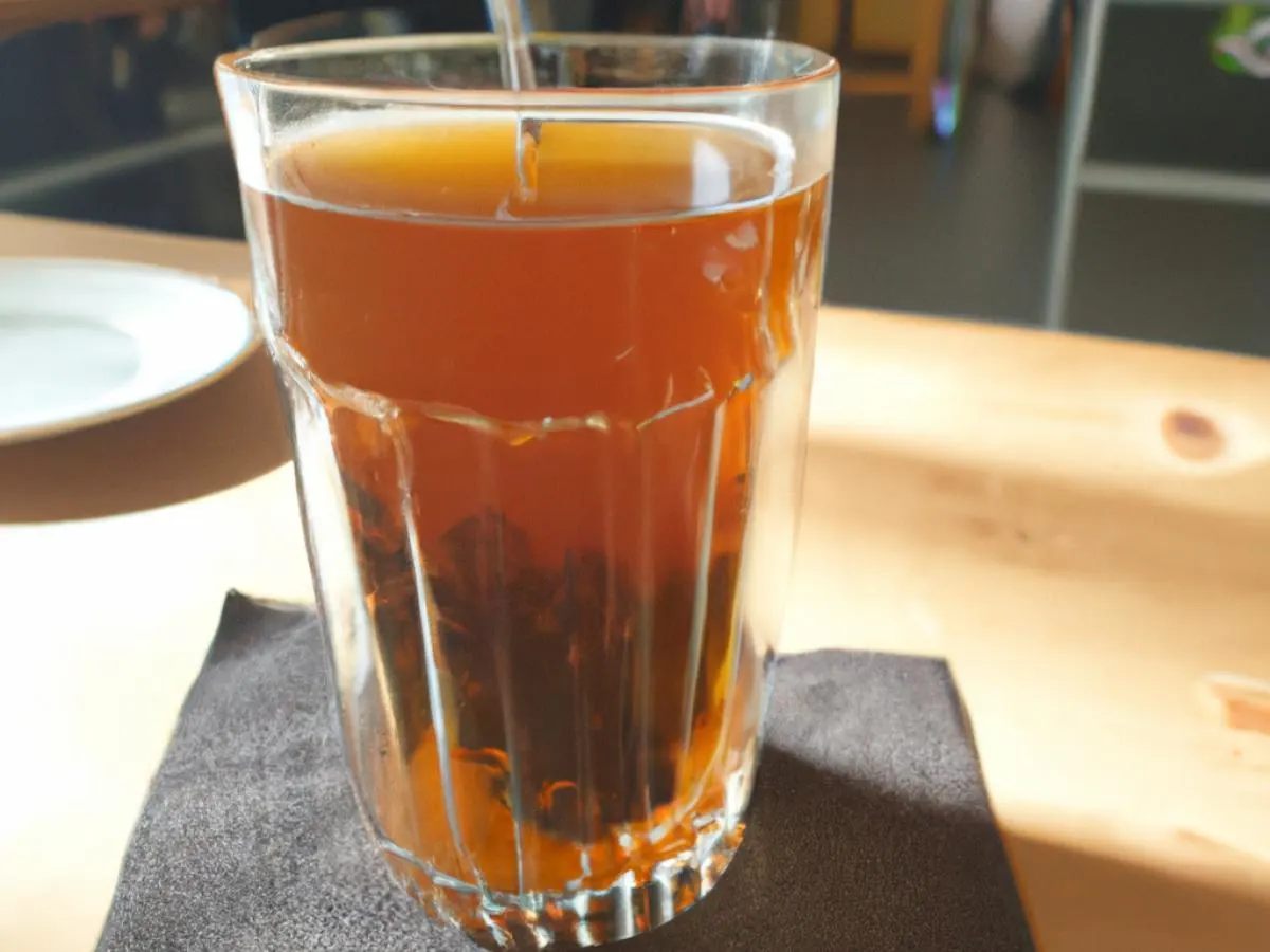 Assam Black Tea Lemon Unbeelievable Tea with Boba [Unsweetened]
