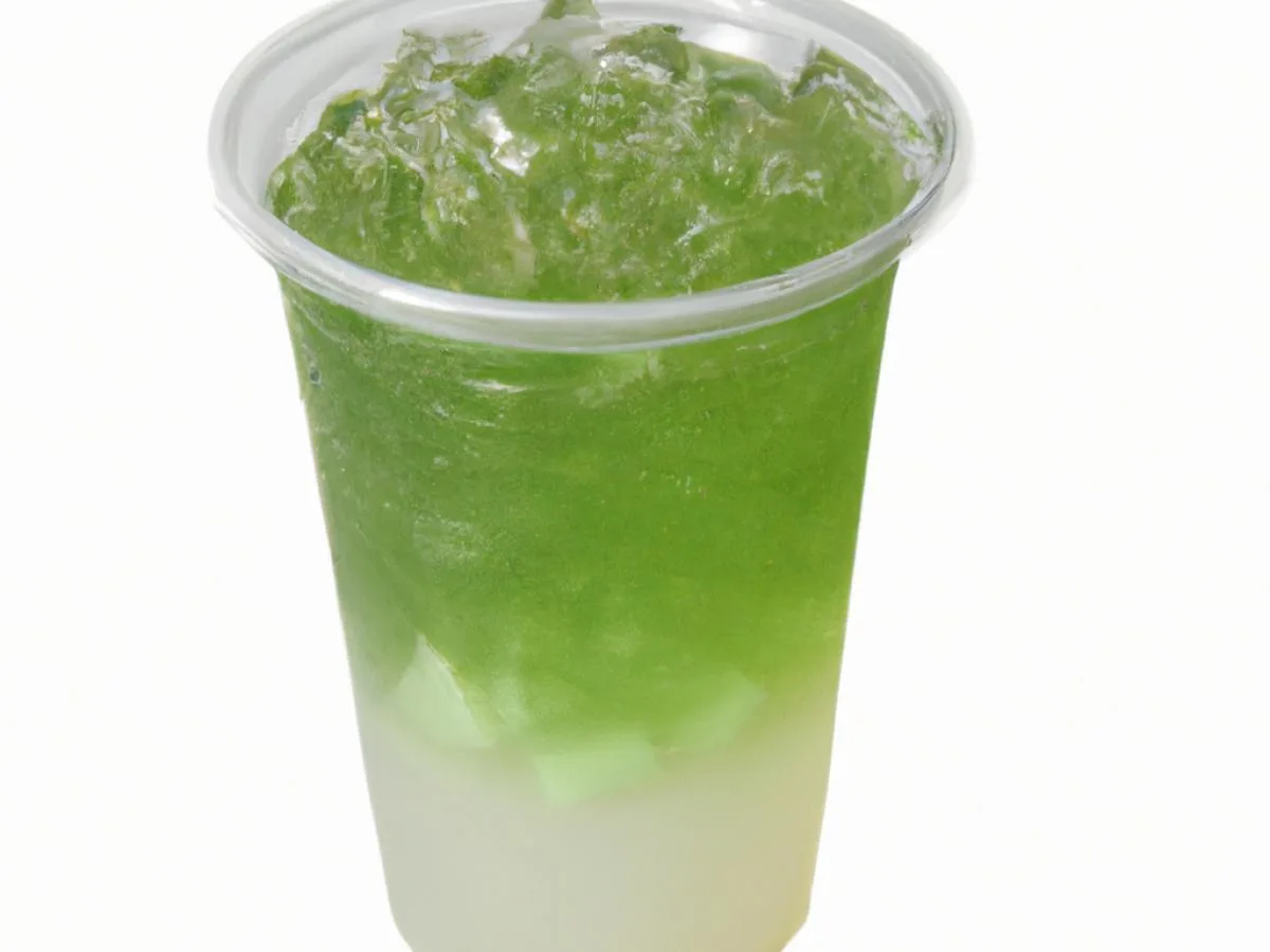 Jasmine Green Lemon Unbeelievable Tea with Lychee Jelly [25% Sweet]