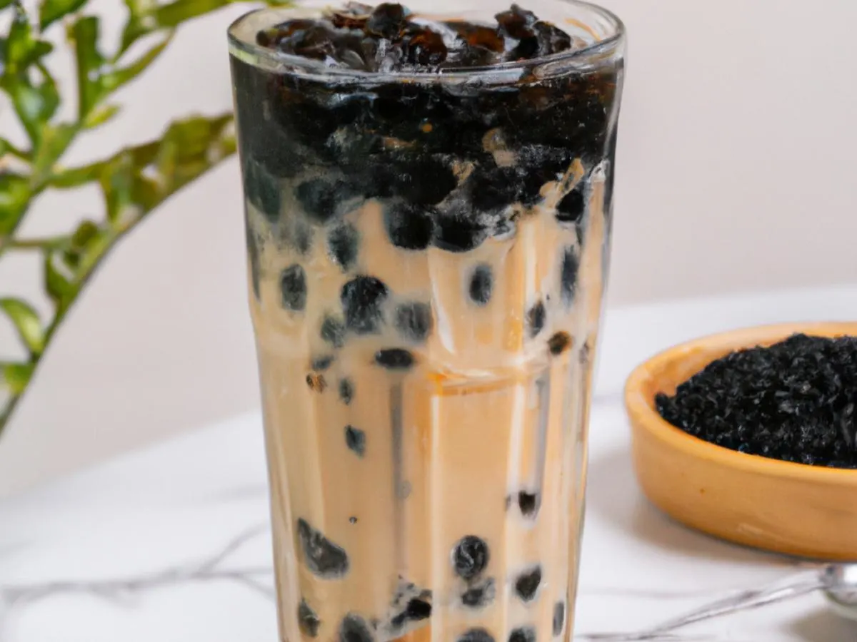 Bubble Milk Tea with Boba [25% Sweet]