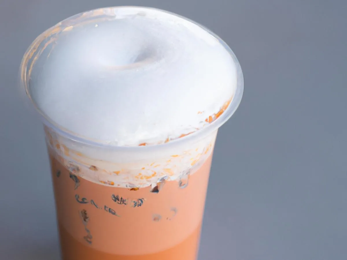 Cheese Milk Black Tea [25% Sweet]