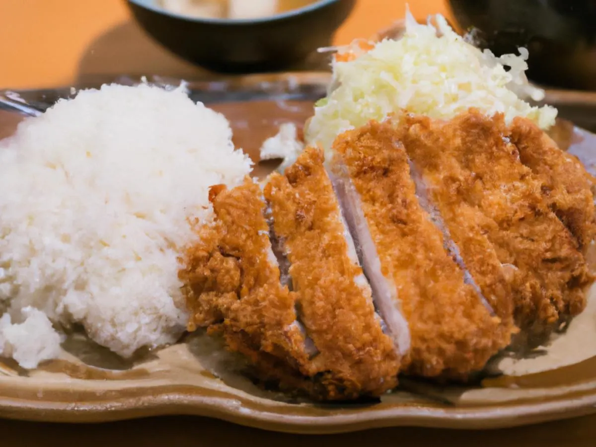 Kurobuta Katsu with Double Cabbage Kurobuta Katsu with Double Cabbage