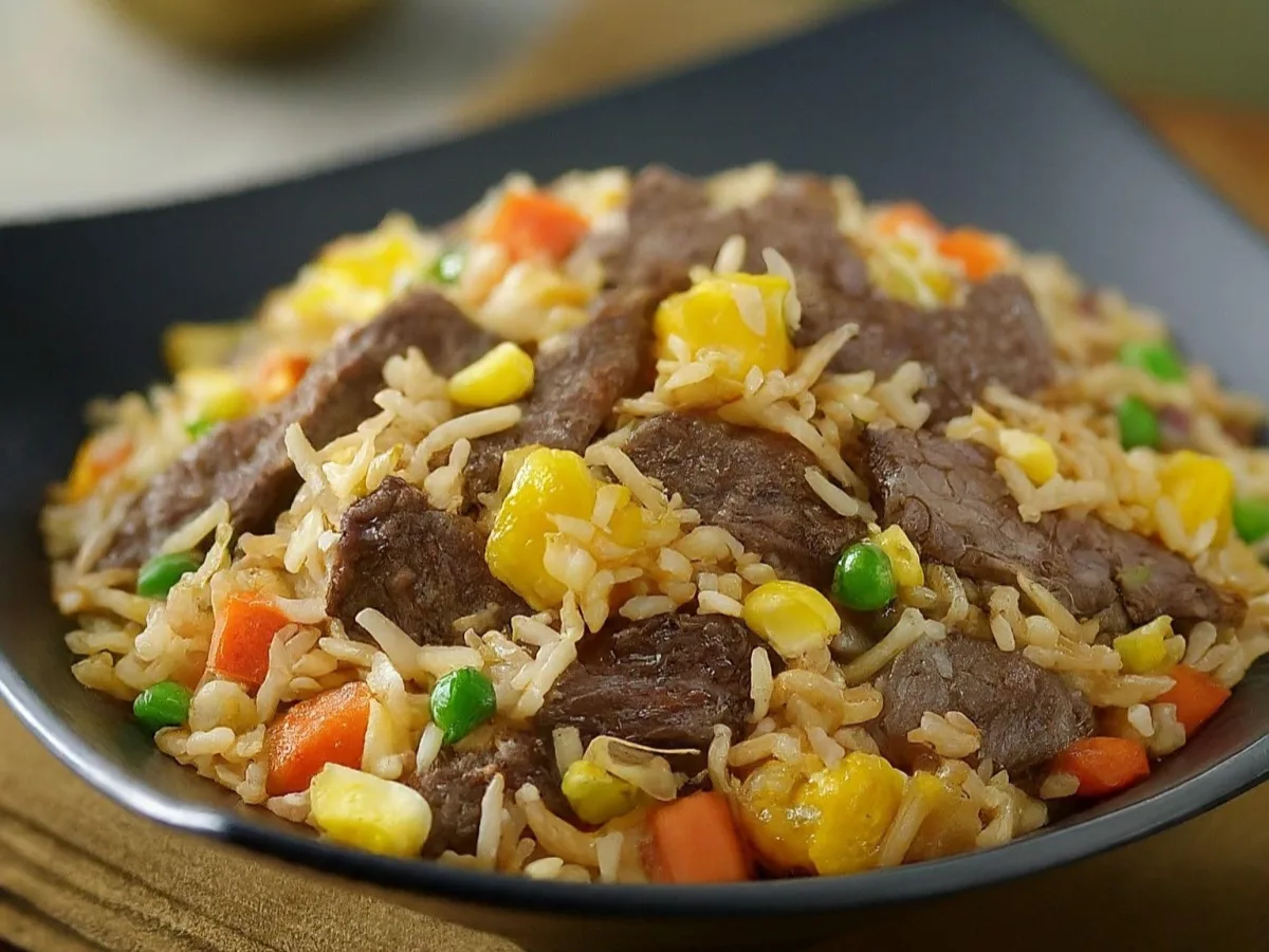 Beef Fried Rice Beef Fried Rice