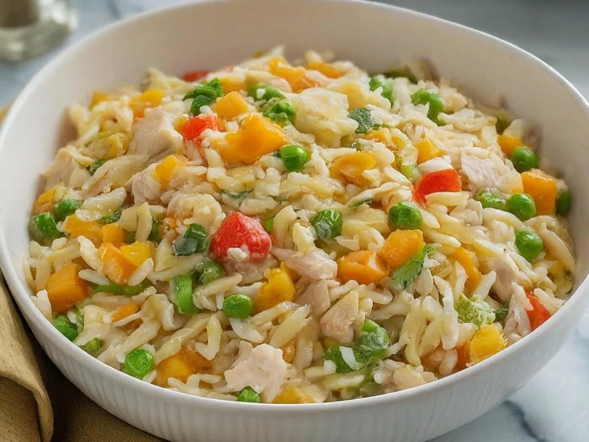 Side of Orzo Rice Pilaf