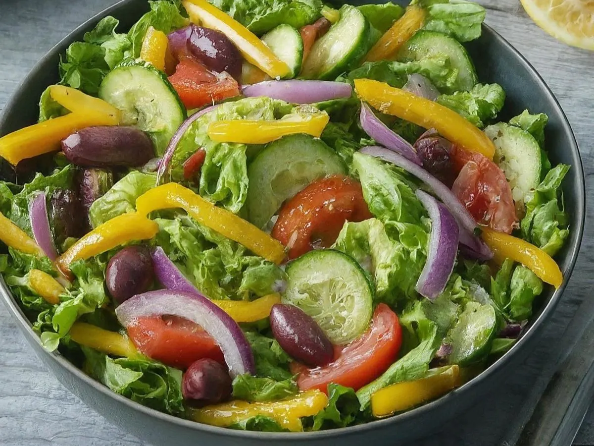 Dairy Free Greek Salad