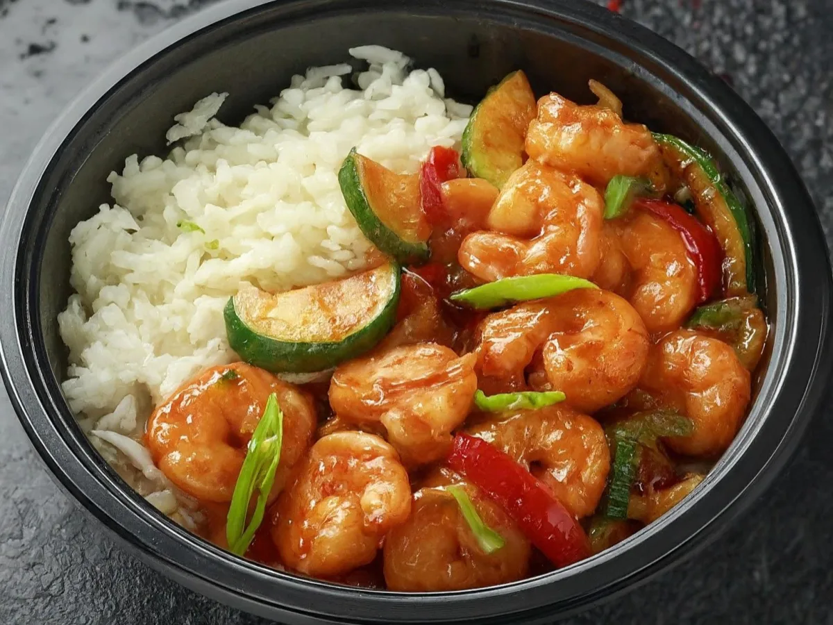 Hunan Shrimp Boxed Meal