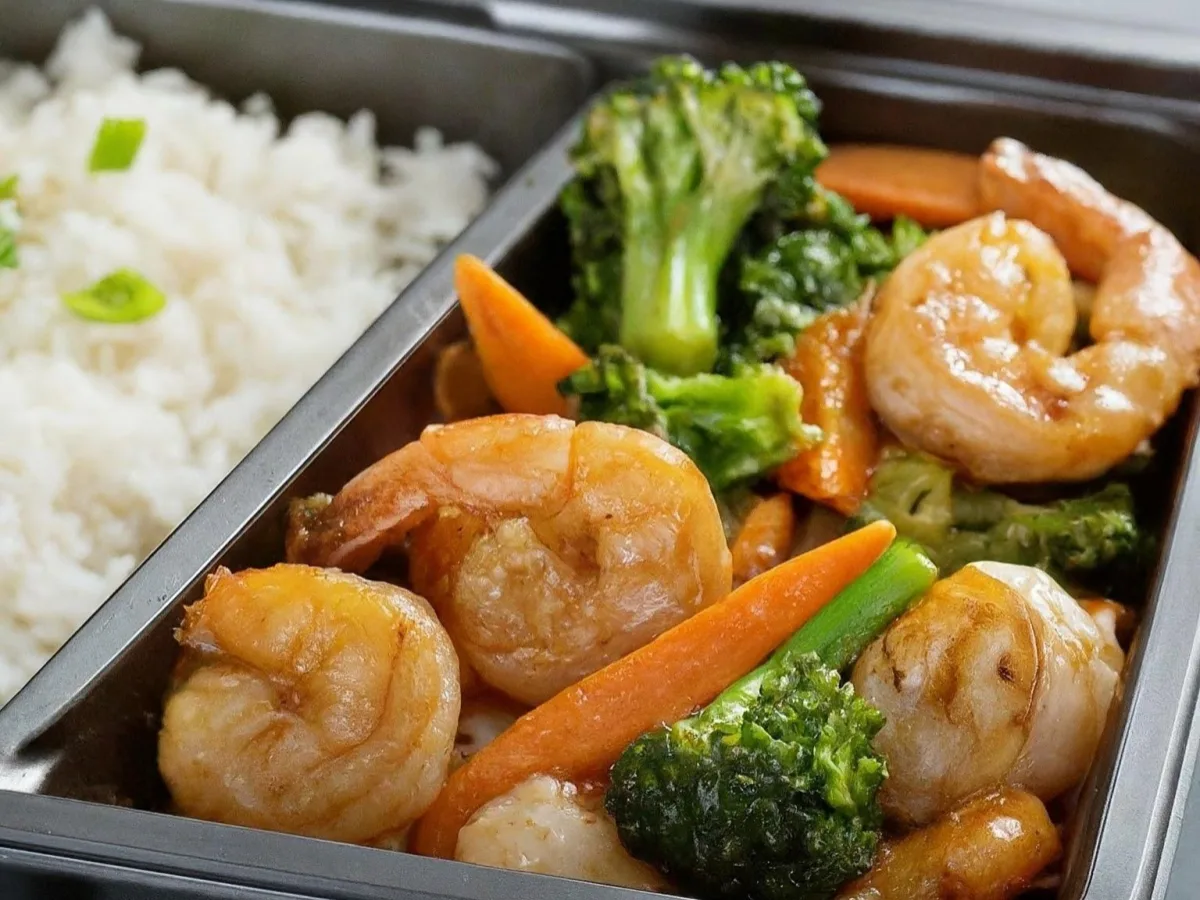 Shrimp with Broccoli Boxed Meal