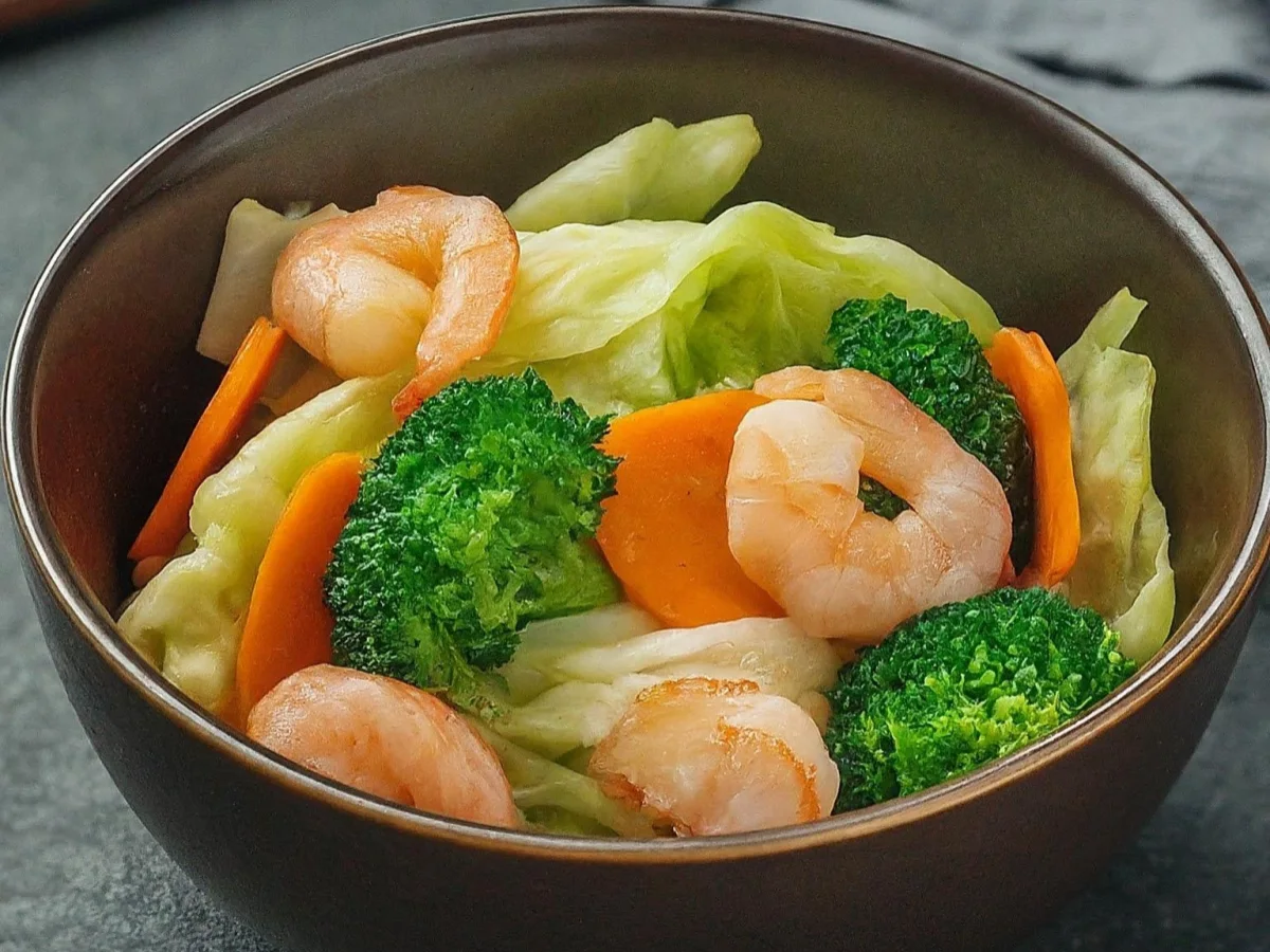 Steamed Shrimp