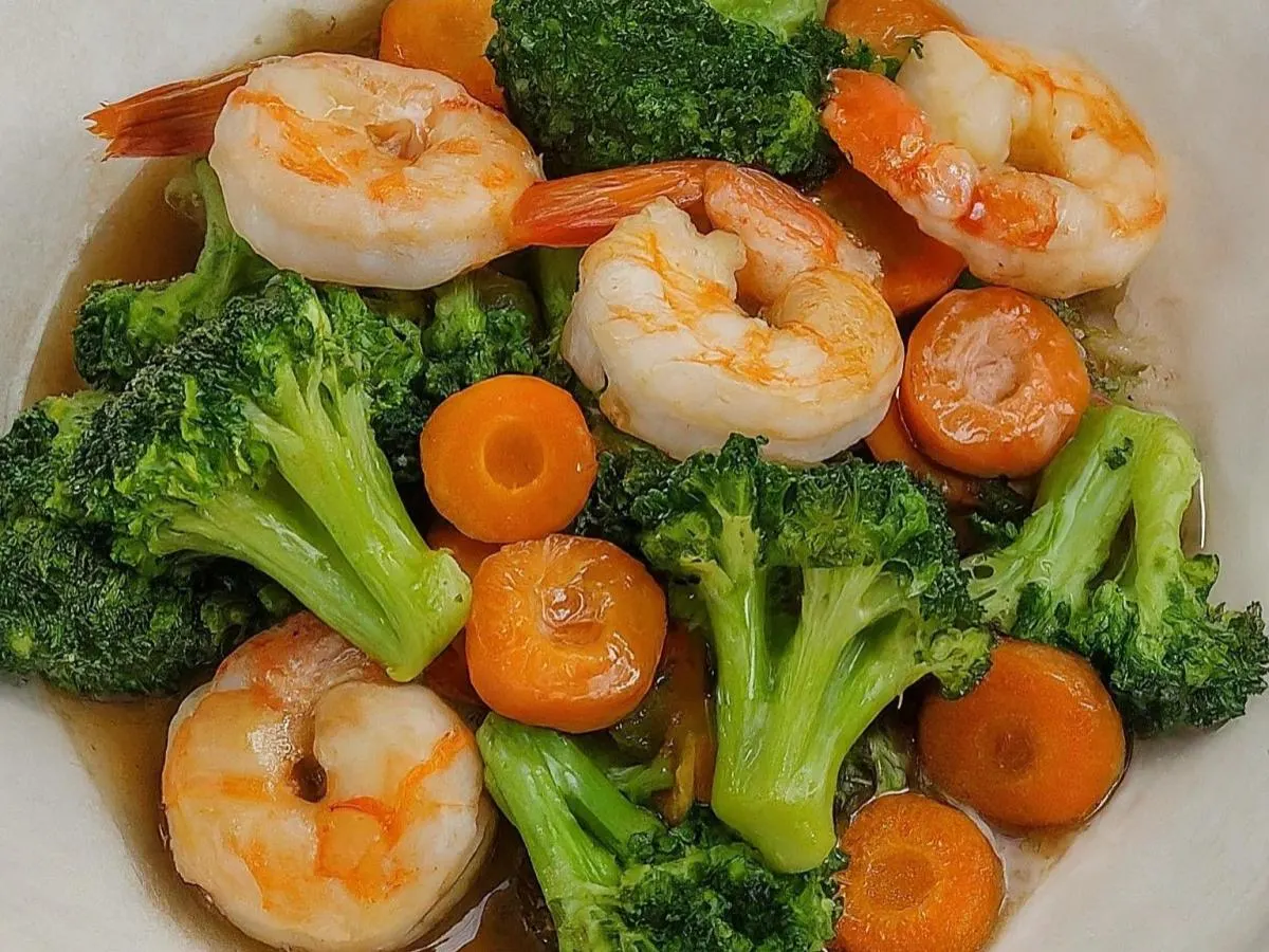 Shrimp with Broccoli