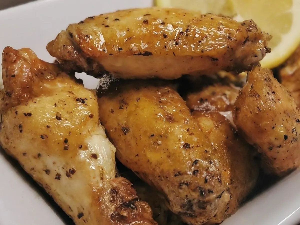 Lemon Pepper Chicken Wings