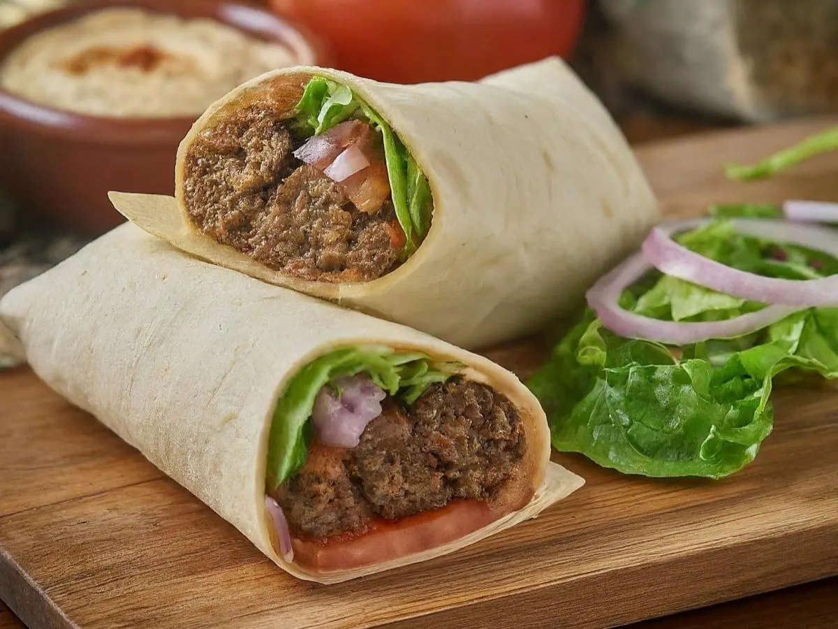 Dairy Free Kofte Durum Wrap