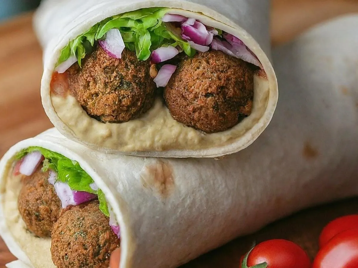 Dairy Free Sebze Durum Wrap